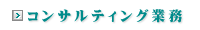 コンサルティング業務